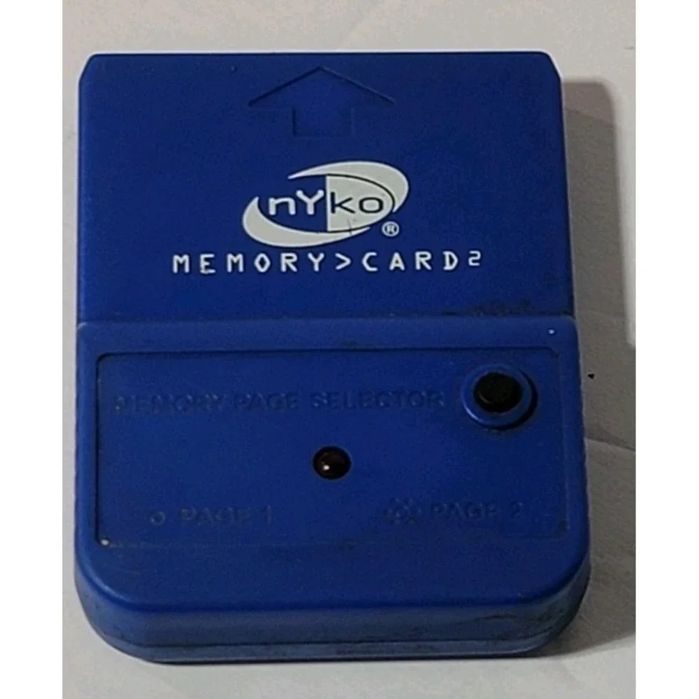 Nyko 2 Mb Memory Card Cartridge For PlayStation & PS One‎ *Parts Or Repair*